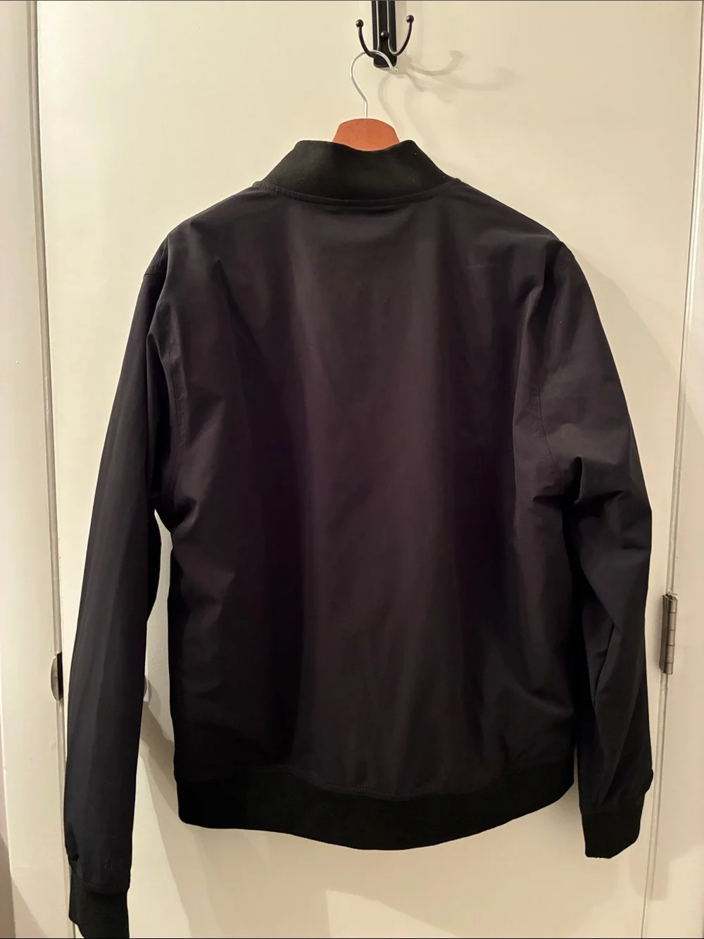 Banana Republic Men's Black Bomber Jacket